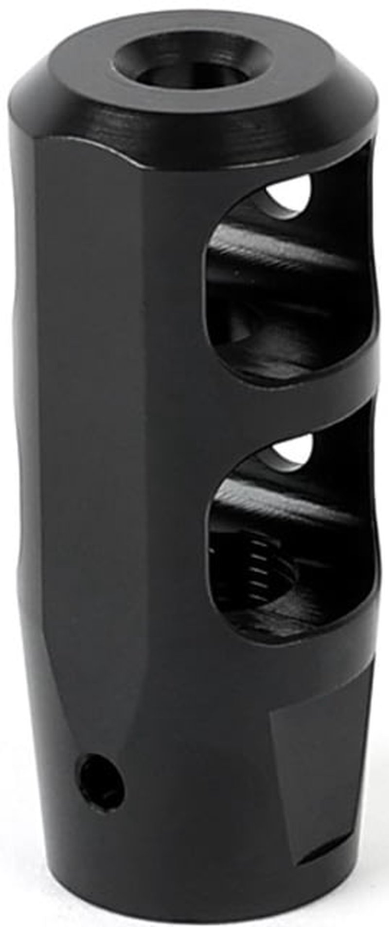 NEMO Arms DC-1 Muzzle Brake 5.56 NATO 1/2x28 TPI Black Oxide Bead Blasted