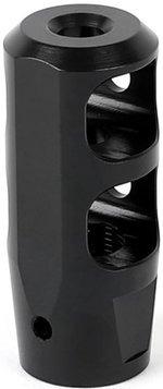 NEMO Arms DC-1 Muzzle Brake 5.56 NATO 1/2x28 TPI Black Oxide Bead Blasted