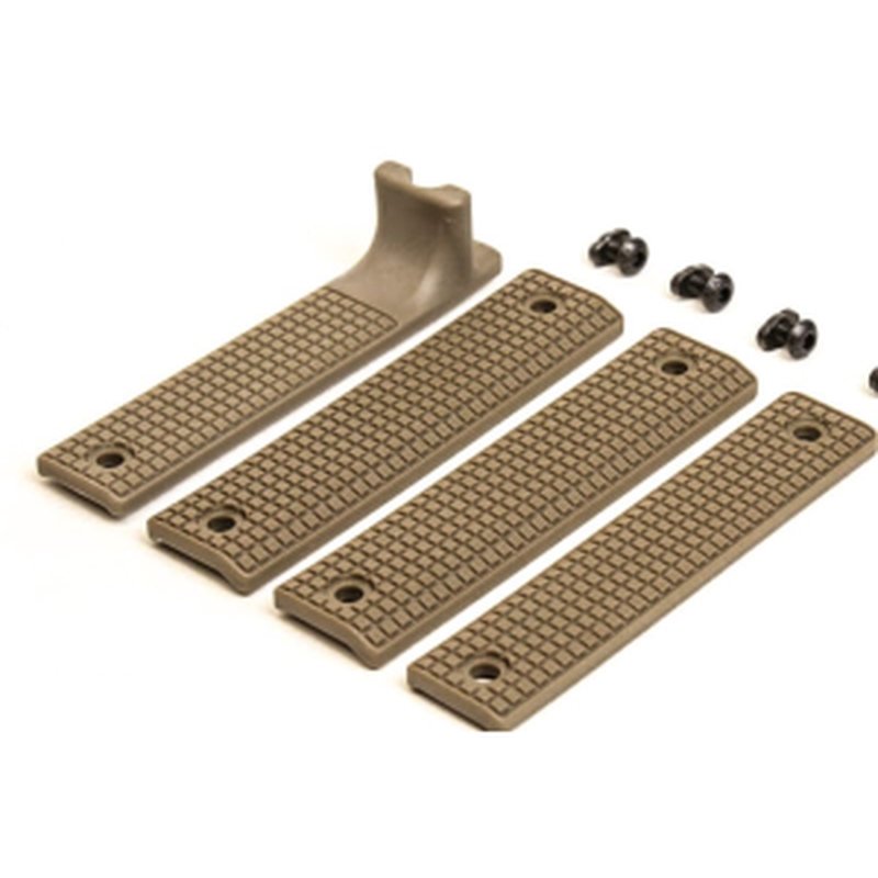 Griffin Armament Rail-Shield 4-Piece M-LOK Furniture Set RSFDE - Flat Dark Earth