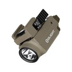 Olight Baldr S Weapon Light with Green Laser for Picatinny Rail FDE