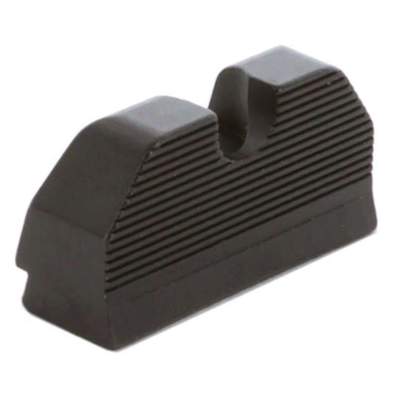 AmeriGlo GL-420-395 Serrated Rear Sight for Glock, Black .395" H