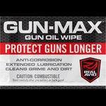 Real Avid AVGMW25 Gun-Max Gun Oil Wipes 25 Count