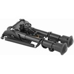 Harris Bipods BR1A2 Non-Swivel BR Bipod 6-9" Black Steel/Aluminum
