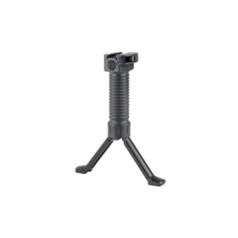 Grip Pod GPS.02 Bipod Stand with Cam Lever, Black, Aluminum Legs