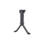 Grip Pod GPS.02 Bipod Stand with Cam Lever, Black, Aluminum Legs