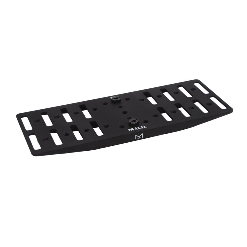 Area 419 The MOD DOS Plate 3.50" x 9", Black