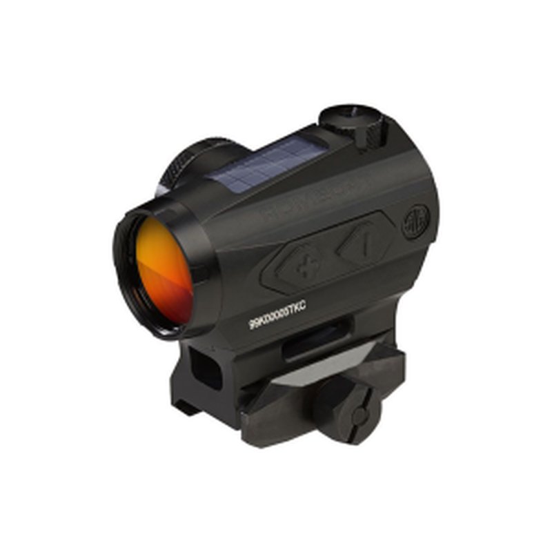 SIG SAUER Romeo4T 1x20 Ballistic Circle Dot Red Dot Sight Black Solar