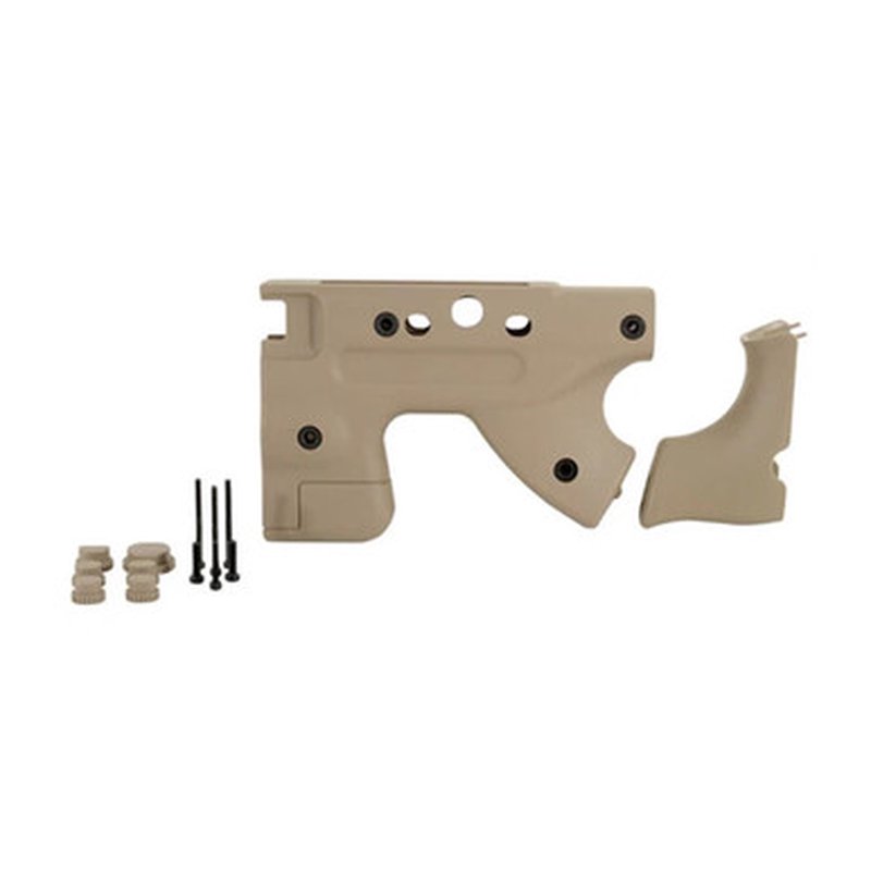 Accuracy International AI Thumbhole Folding Grip Upgrade Kit Dark Earth