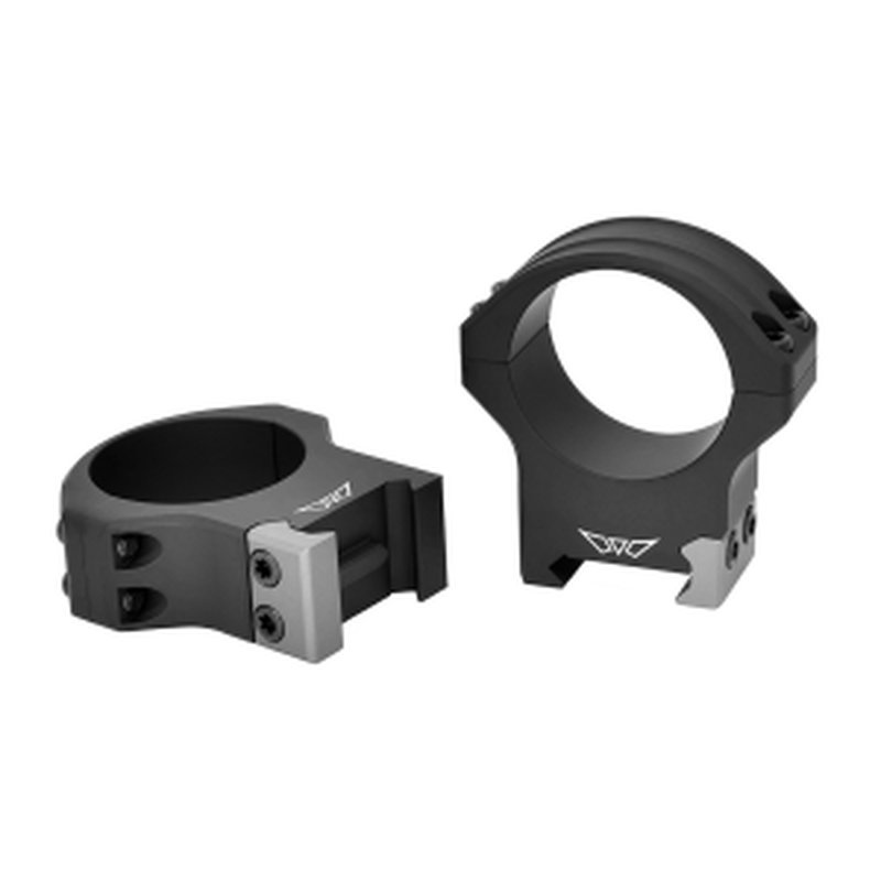 Warne HyperLite 34mm High Scope Rings, Matte Black, MagnaFusion Alloy, 2.81 oz, Picatinny/Weaver Compatible