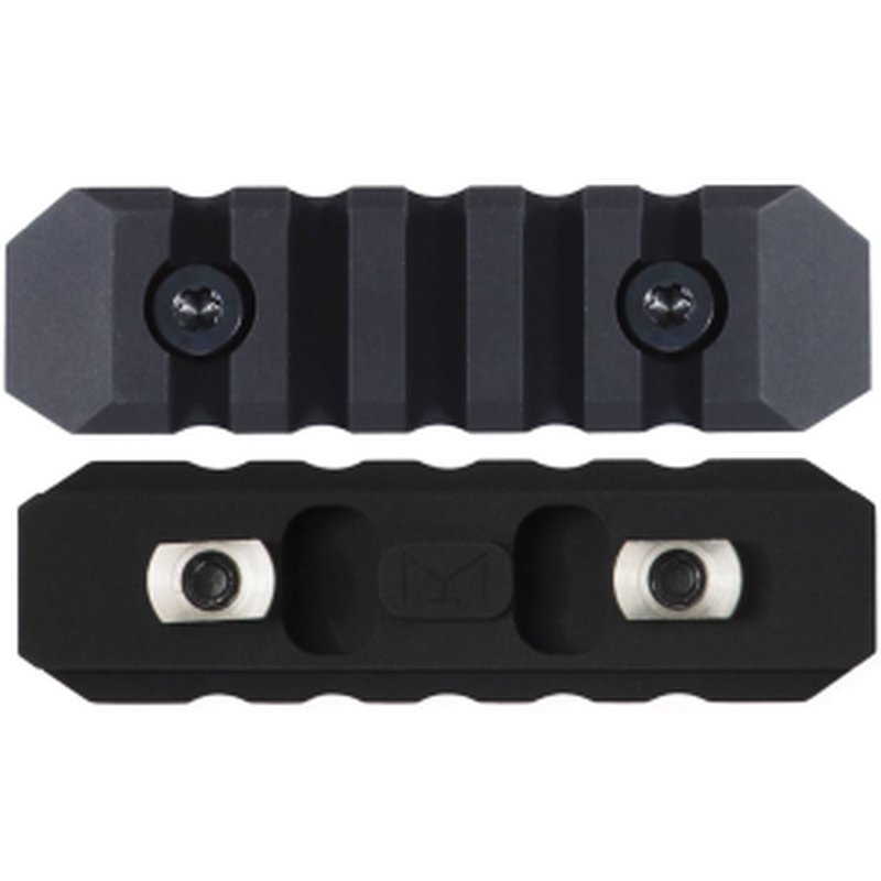 SEEKINS PRECISION M-LOK 5-Slot Rail Section 6061-T6 Aluminum, Matte Black
