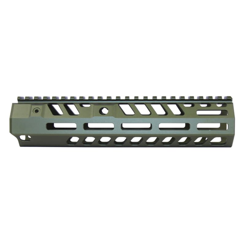 Guntec USA Socom Series 9 Suppressor Compatible Handguard AR-15 9in Anodized Green