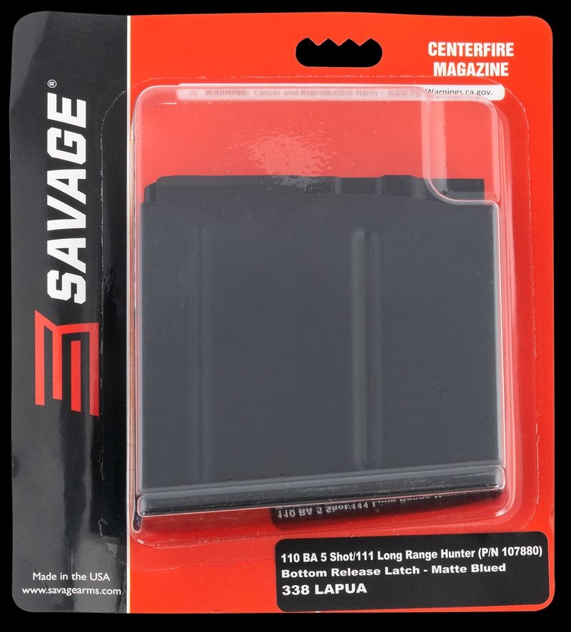 Savage 55190 .338 Lapua Magnum Detachable Magazine for Savage 110 BA / 110 LR Hunter
