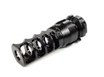 JMac Customs 4C 5/8-24 4-Port Muzzle Brake w/ KeyMount