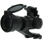 TacFire Red/Green Dot Sight 1x30 Dual Illumination Black with Cantilever Mount