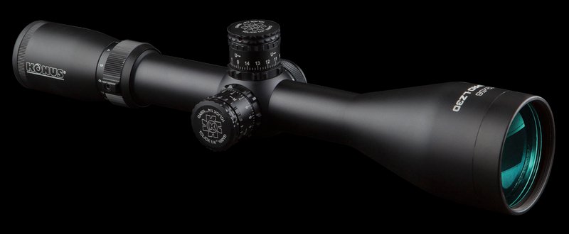 Konus KonusPro LZ-30 3-12x56 Rifle Scope 30mm Tube Dual-Illuminated 30/12 Reticle