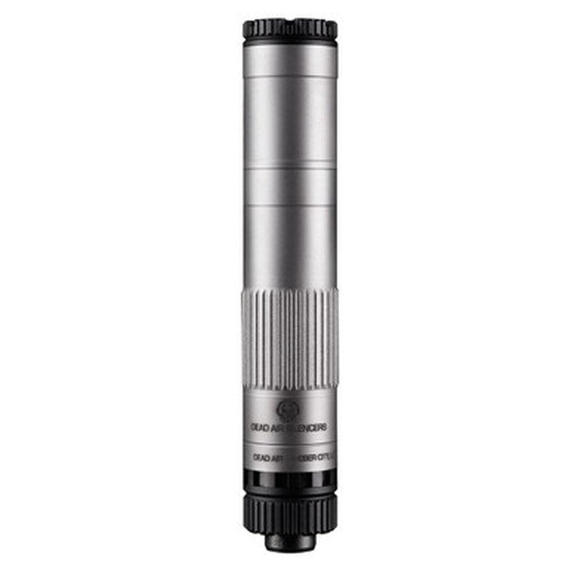 Dead Air Armament Mojave 9 9mm Silencer 1/2x28 Silver