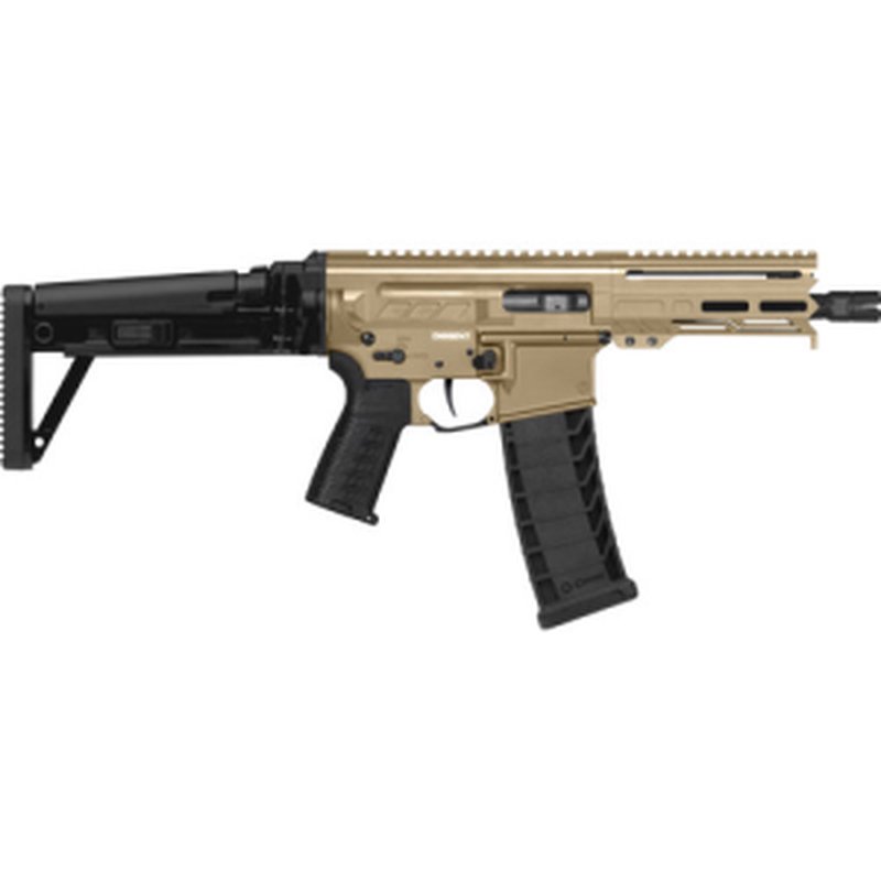 CMMG Dissent MK4 Upper Receiver 9mm 6.5 Inch Tan Finish