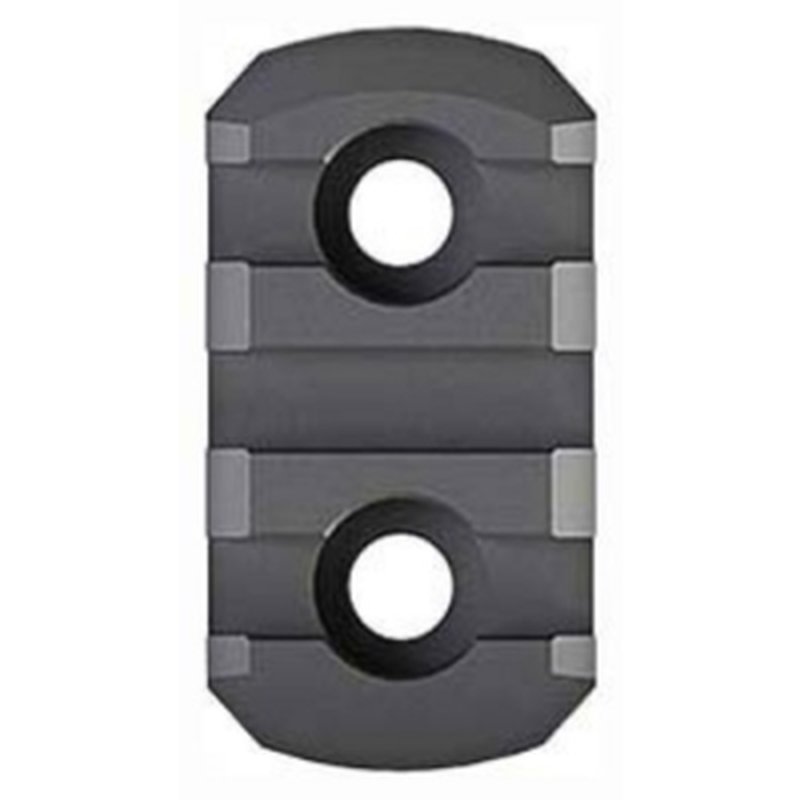 Magpul MAG589-BLK M-LOK 3-Slot Polymer Rail Section 1.6in
