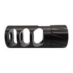 Meraki Machine M1 3 Port Muzzle Brake .223, 0.725 in, 1/2x28