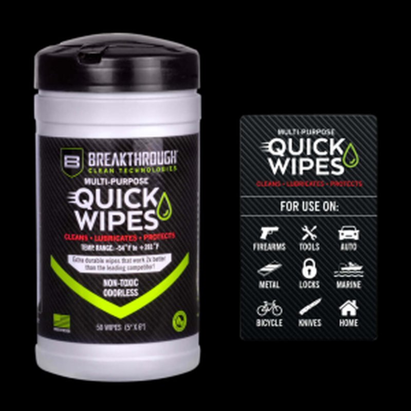 Breakthrough Clean BT-CLP-QW-50 Synthetic CLP Quick Wipes