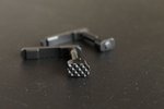 V Seven Titanium Mag Catch/Release w/Button - Diamond Ionbond Black