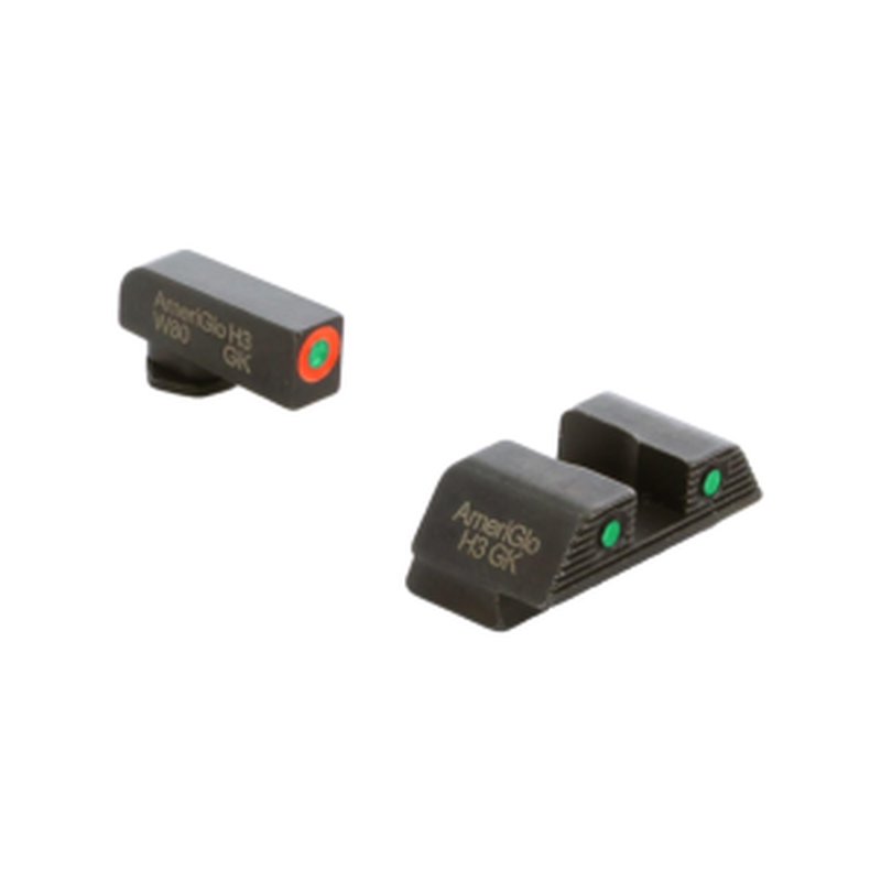 Ameriglo Trooper Tritium Sight Set for Glock 42 43 43X 48