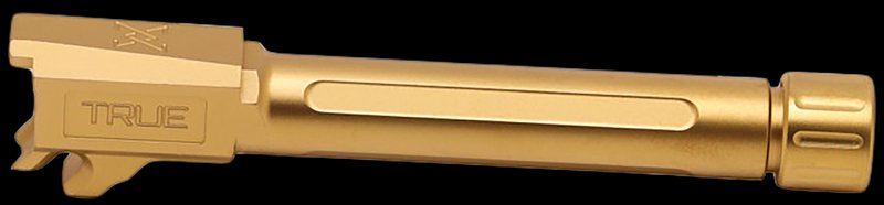 True Precision P365FUSE 9mm Barrel 4.30 in Gold TiN 1:10 RH