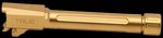True Precision P365FUSE 9mm Barrel 4.30 in Gold TiN 1:10 RH
