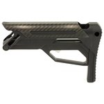 Fortis Manufacturing AR-15 LA Lever Action Collapsible Stock 6061-T6 Aluminum Black LAS-15