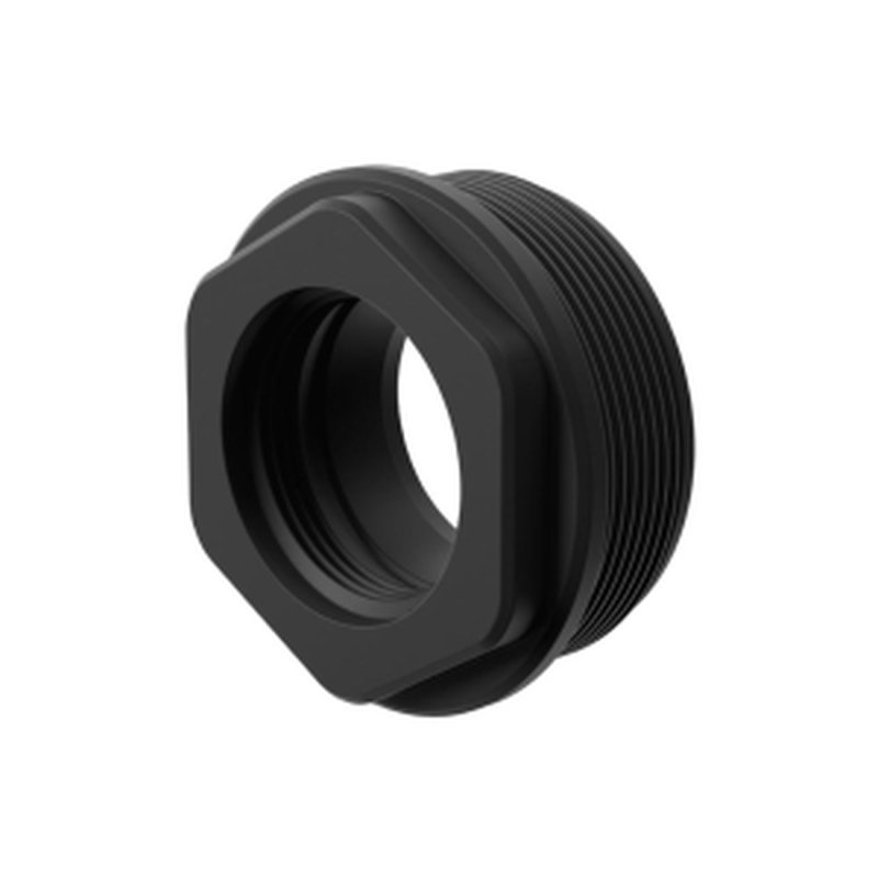Breek Arms Plan B HUB Low Profile Universal Suppressor Mount - Stainless Black