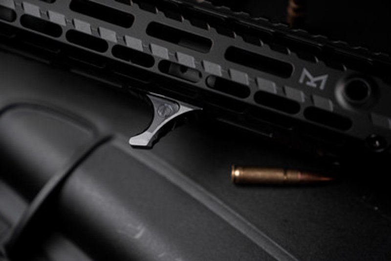 JMac Customs HRD-1 M-LOK Handstop Black 7075-T6 Aluminum