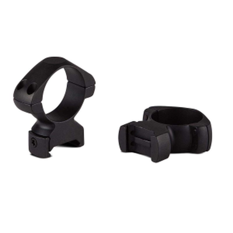 Konus Optics 7400 Steel Rings 1in High 0 MOA Weaver Picatinny Fits 52mm Objective