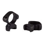 Konus Optics 7400 Steel Rings 1in High 0 MOA Weaver Picatinny Fits 52mm Objective