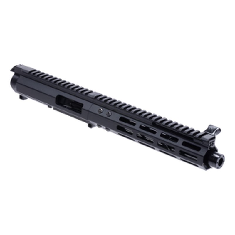 Foxtrot Mike FM9 Complete Upper for Glock-Style AR-15, 7-inch Barrel, 8.75-inch M-LOK Rail, Blast Diffuser