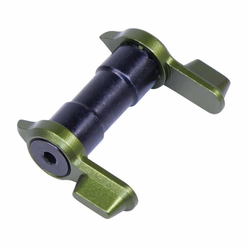 Guntec USA AR-15 Ambidextrous Safety Selector Short Throw Multi-Degree (Green)