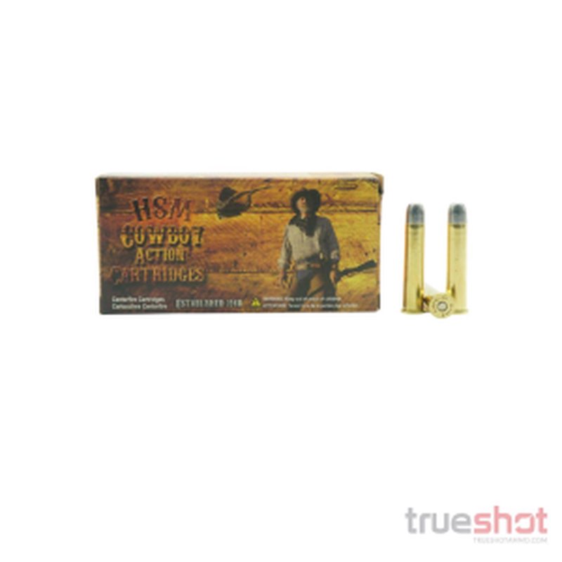 HSM 45-70 Govt 405 Grain Hard Lead RNFP-TLG Ammo - 20 Rounds