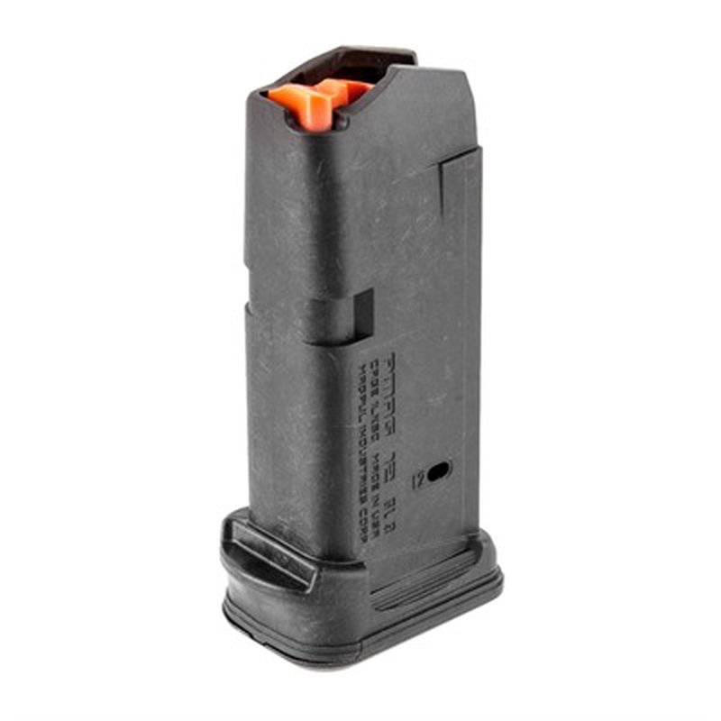 Magpul PMAG GL9 Glock G26 9mm 12-Round Polymer Magazine (Black)