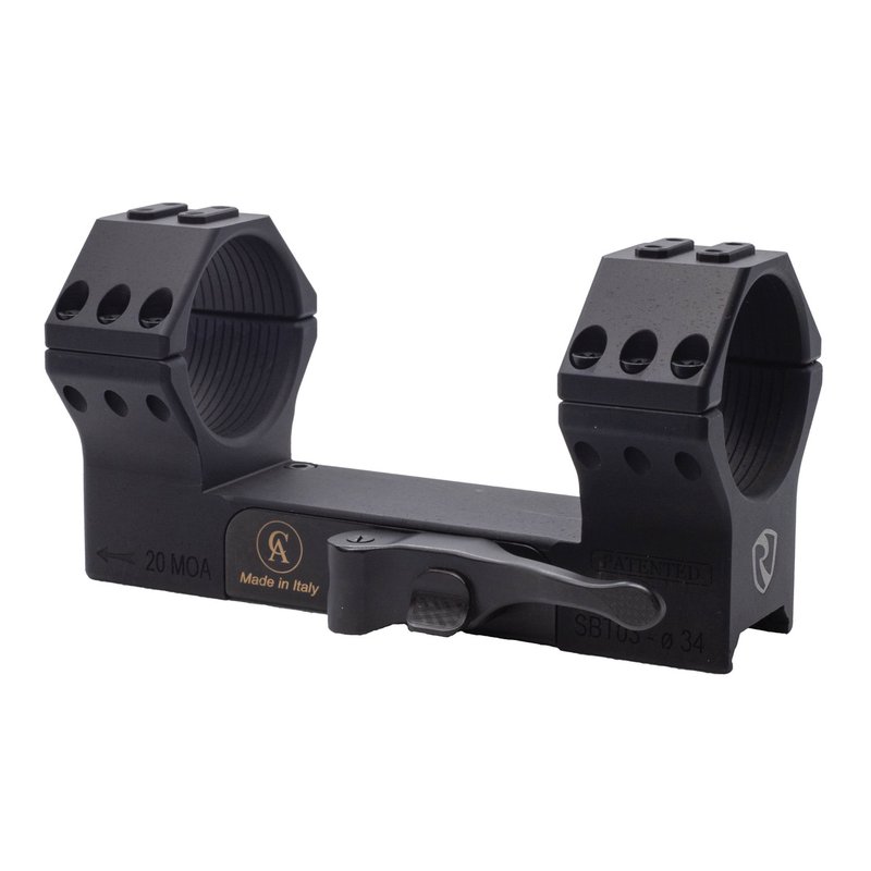 Riton Contessa Quick Detach Scope Mount 34mm Tube - Rapid-Detach Picatinny Rail Mount for Versati