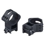 Weaver 99694 30mm High Picatinny Tactical Six-Hole Scope Rings, Black Hardcoat Anodized