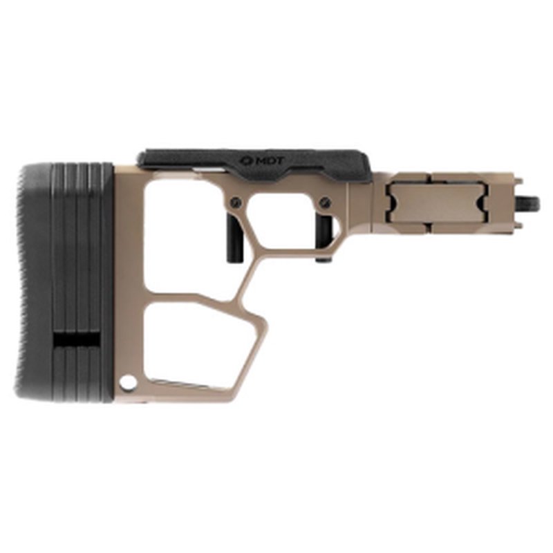 MDT SPORTING GOODS SRS-XF Premier Folding Buttstock Cerakote FDE