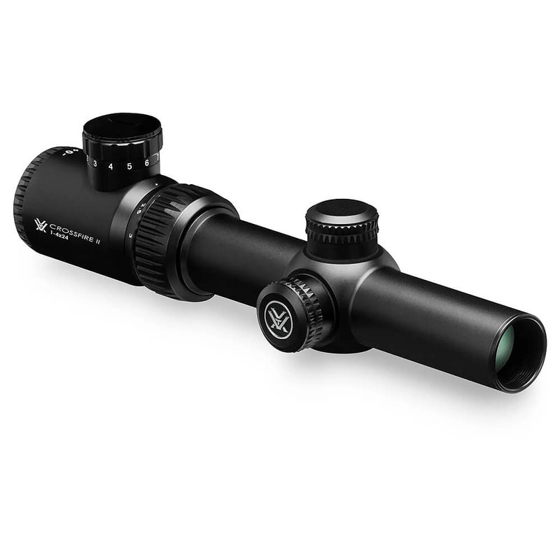 Vortex Crossfire II AR 1-4x24 V-Brite Illuminated Scope 30mm Tube