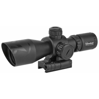 Firefield Barrage 2.5-10x40 Rifle Scope with Red Laser Mil-Dot FF13065
