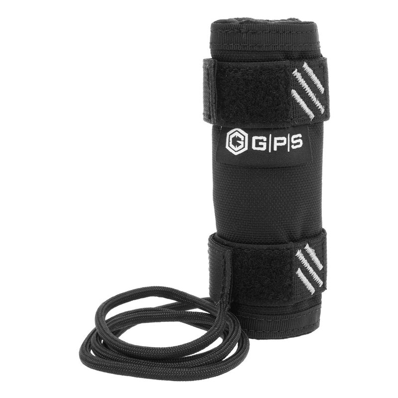 GPS Tactical .22LR Suppressor Cover 5in Black 1000D Nylon GPS-T800-22LR-5B