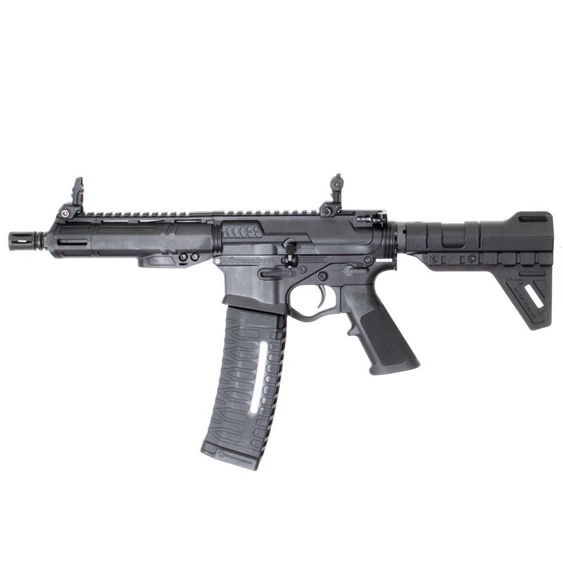 ATI Alpha Maxx 5.56 NATO AR-15 Pistol 7.5 Inch M-LOK Polymer Receiver 60-Round Magazine