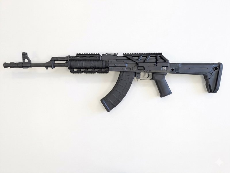 Zastava Arms ZPAPM70 7.62x39 rifle 16.5" barrel quad rail (30-round)