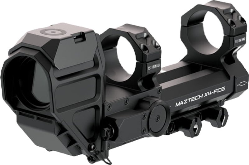 Maztech 30mm Tube Rifle Scope Mount MZT001-30-AB-BLK/GRN Fabric/Material: Aluminum, Gun Make: AR Platform, w/ Free Shipping and Handling