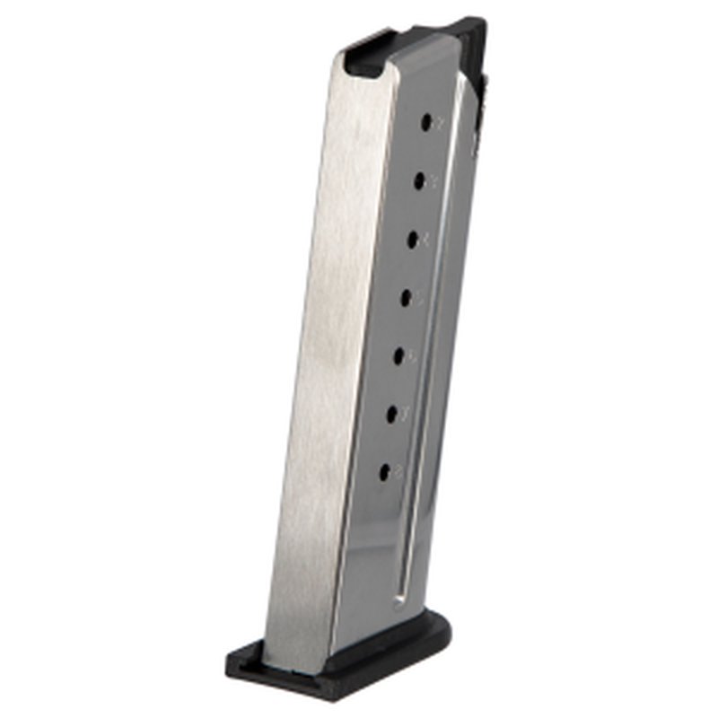 Springfield Armory XD-E Magazine 9mm 8-Round Extended Floor Plate Stainless