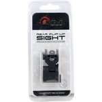 Aim Sports MT201 AR Low Profile Flip Up Rear Sights AR-15 Black
