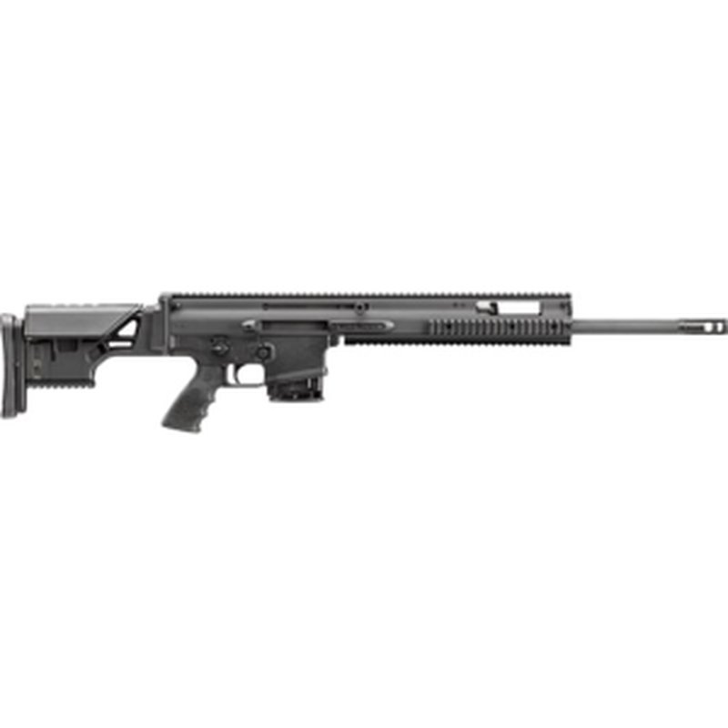 FN 381005442 Scar 20s NRCH 20" 10+1 Black Anodized Rec Black Fixed with Adjustable Comb & Cheek Piece Stock Black Hogue Rubber Grip Right Hand