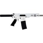 Great Lakes Firearms and Ammunition GL-15 AR-15 Pistol .223 Wylde 7.5 Inch Stainless White
